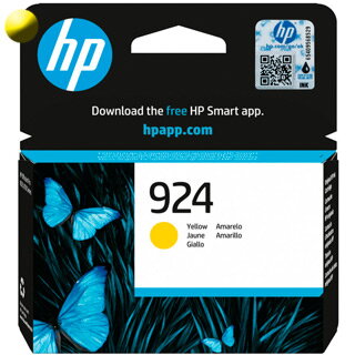 HP 924, Cartridge, žltý (yellow) (4K0U5NE)