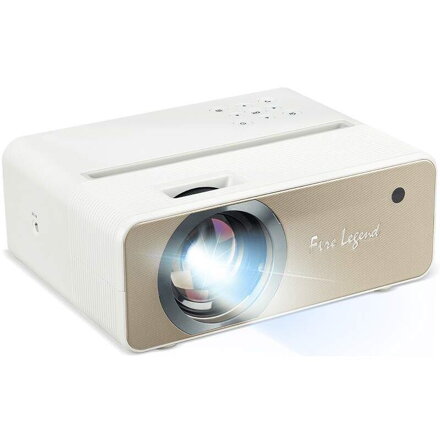 AOpen QF12, LED Projektor FHD, biely