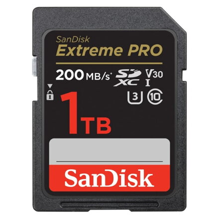 SanDisk Extreme PRO SD karta, 1 TB, SDXC, UHS-I