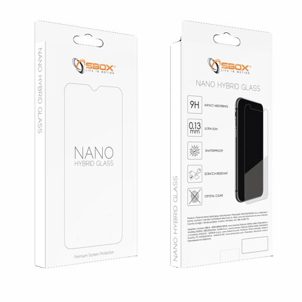 SBOX NANO Hybrid GLASS, APPLE iPhone 15 Pro MAX