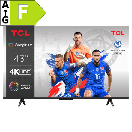 TCL P755 Smart LED TV 43" 4K UHD Google