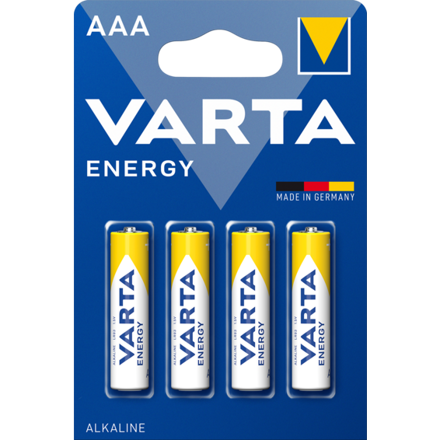 VARTA Batérie ENERGY Alkaline AAA 4ks