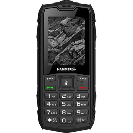 MYPHONE HAMMER Rock, Dual Sim, čierny