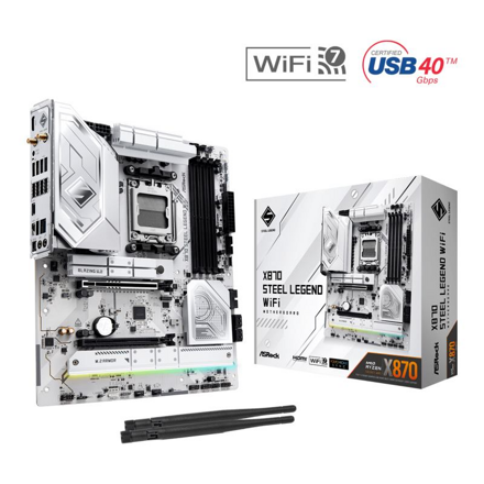 ASROCK Základná doska X870 STEEL LEGEND WIFI