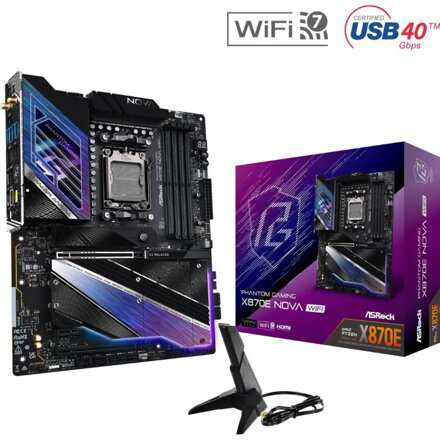 ASROCK Základná doska X870E NOVA WIFI