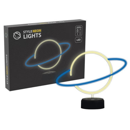 MANTA PLANÉTA, LED Neon plexi dekorácia