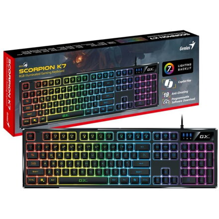 GENIUS GX Gaming Scorpion K7, Herná klávesnica