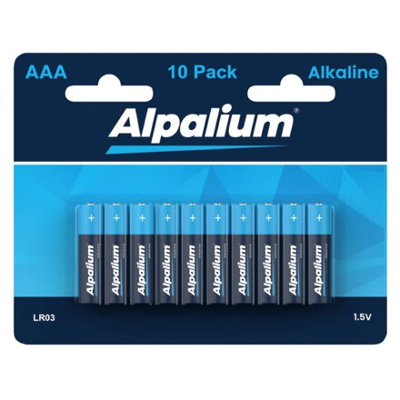 ALPALIUM Batérie ALKALINE LR03, AAA, 10ks