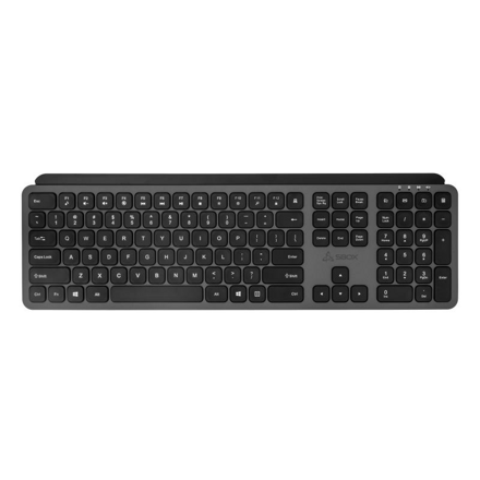 SBOX WK-26-US, Bezdrôtová klávesnica, US, šedá