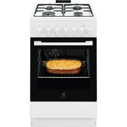 ELECTROLUX Kombinovaný sporák LKK520032W biely
