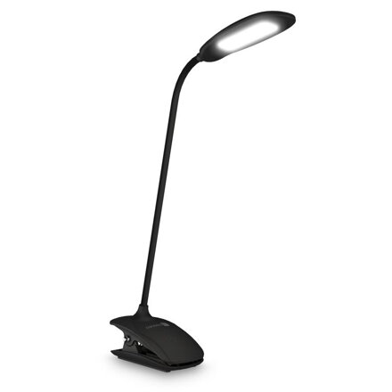 CONNECT IT CLIP, Stolová LED lampa, čierna