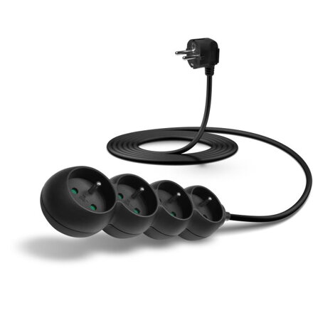 CONNECT IT 4 PowerRex, Predlžovačka, 4x FR, 3m, č