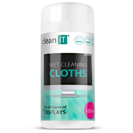 CLEAN IT CL-141, Vlhčené čistiace obrúsky 100ks