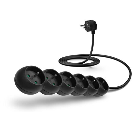 CONNECT IT 6 Rex, Predlžovačka, 6x FR, 2m, č