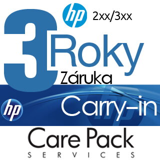 HP Rozšírenie záruky na 3 roky Carry-in HP 2xx/3xx