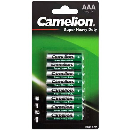 CAMELION Batérie SUPER HD zink-chlorid AAA 8ks