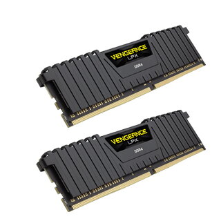 CORSAIR Vengeance LPX BLACK 16GB (2x8GB)/DDR4/3200