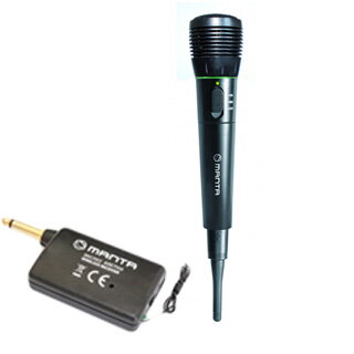 MANTA Mikrofón ARETHA MIC002 a bezdr. sada