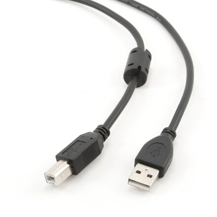 GEMBIRD Kábel USB 2.0 A/USB 2.0 B 1,8m tienený