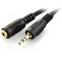 Kábel audio predlžovací 3,5mm jack, 5m