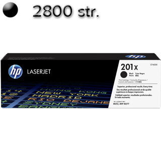 HP Toner  HP 201X LaserJet CF400X black