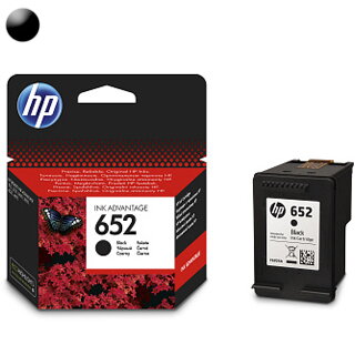 HP Cartridge HP 652 Black 6ml