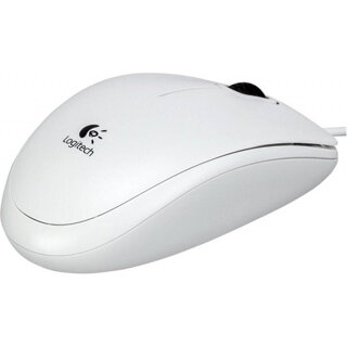 MOUSE LOGITECH B100 Optical USB Mouse white