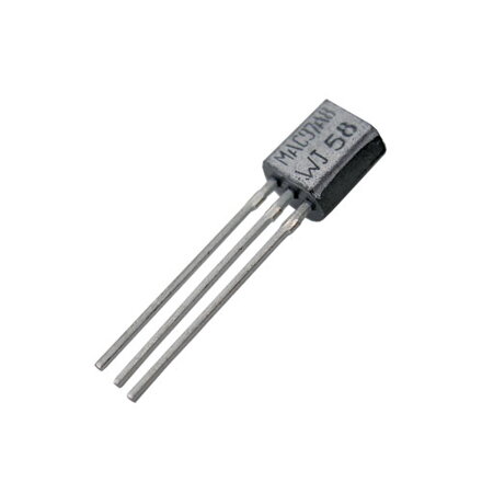 BT169D  400V,0.8A,0.2mA  TO92 Tyristor