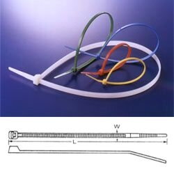 Pásek stahovací standard  100x2.5mm  přírodní *