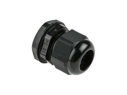 Káblová priechodka PG-21 pre kábel 13-18mm čierna