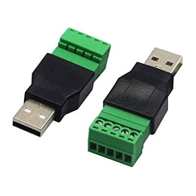 Konektor USB-A so svorkovnicou