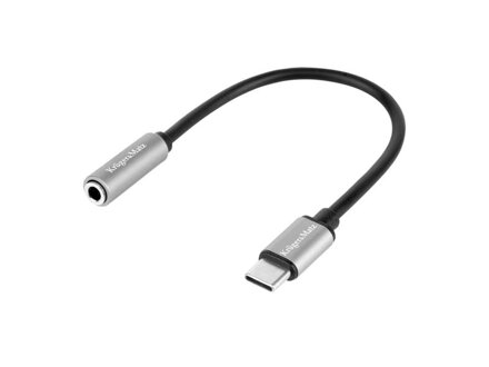 Adaptér USB-C na JACK 3,5mm (pre počúvanie hudby) KRUGER & MATZ Basic