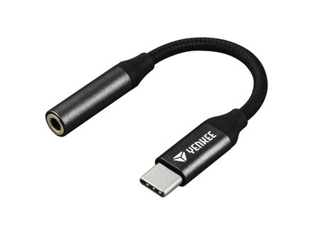 Adaptér YENKEE YTC 102 USB C na 3,5mm Jack