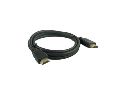 Kabel HDMI Geti  1,0 m pozlacený, 4K, ethernet 2.0