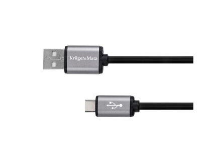 Kábel KRUGER & MATZ KM1239 Basic USB - USB C 1m
