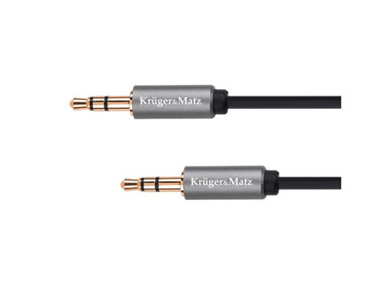 Kábel KRUGER & MATZ JACK 3.5 konektor/JACK 3.5 konektor 3m KM1228 Basic