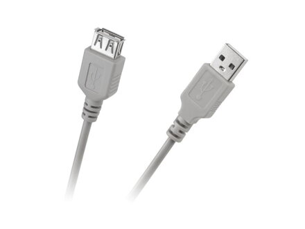 Kábel 1x USB konektor - 1x USB zdierka 3m KPO2783-3