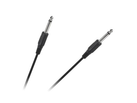 Kábel nástrojový JACK 6,3 mm konektor/JACK 6,3 mm konektor 2m