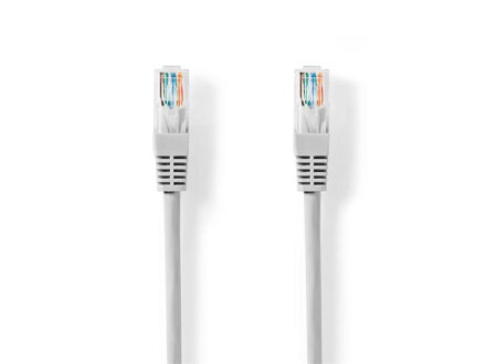 Kábel UTP RJ45/RJ45 Cat5e 1m NEDIS CCGL85101GY10