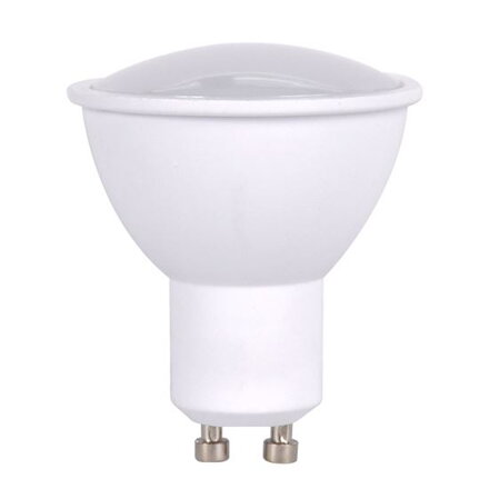 LED žárovka, bodová , 5W, GU10, 3000K, 400lm, bílá SOLIGHT WZ316