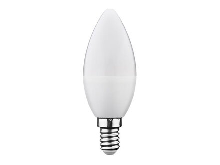 Žiarovka LED E14 6W C37 biela teplá Geti, SAMSUNG čip