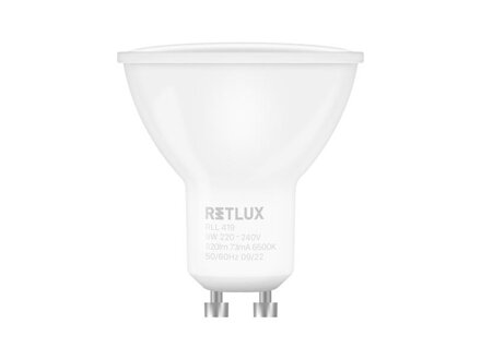 Žiarovka LED GU10 9W biela prírodná RETLUX RLL 419