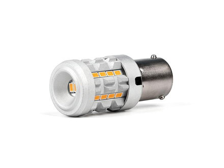 Autožiarovka LED BAU15s 12V STU 95AC008ora oranžová