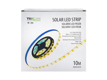 Solárny LED pásik IP44 TRIXLINE TR 594 10m