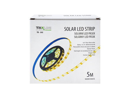 Solárny LED pásik IP44 TRIXLINE TR 595 5m