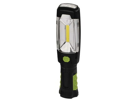 Nabíjecí svítilna LED P4518, 3W COB + 6 LED