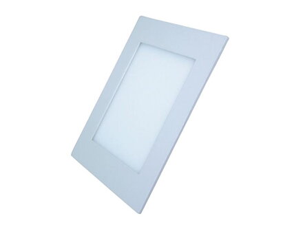 LED mini panel podhledový, 18W, 1530lm, 3000K, tenký, čtvercový, bílé WD111 SOLIGHT