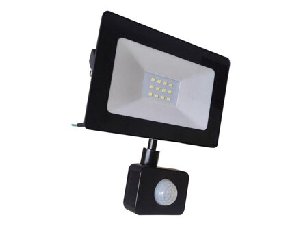 LED vonkajšie reflektor, 10W, 800lm, AC 230V, RETLUX RSL 246 so senzorom