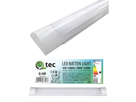 Svietidlo pod linku QTEC Q-36B 45W LED BATTEN LIGHT