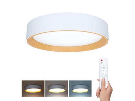 Svietidlo stropné SOLIGHT WO8017 Larios White 48W